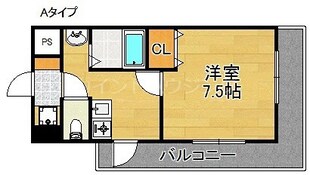 住ノ江駅 徒歩5分 2階の物件間取画像
